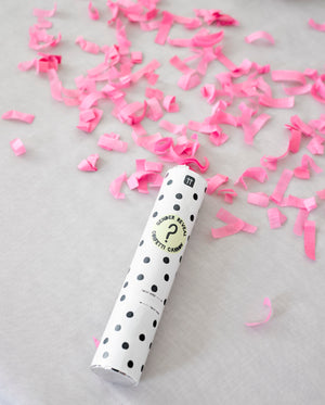Baby Sex Gender Reveal Baby Shower Party Confetti Cannon Pink (1)
