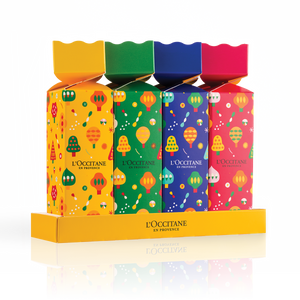 L'Occitane de Provence Christmas Crackers Skin Care Bath and Body Party Favors