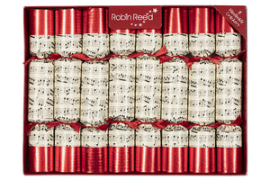 Musical Concerto Christmas Crackers Party Favor Popper Table Decorations