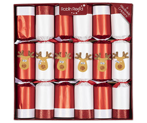 Racing Reindeer Party Favor Popper Christmas Crackers