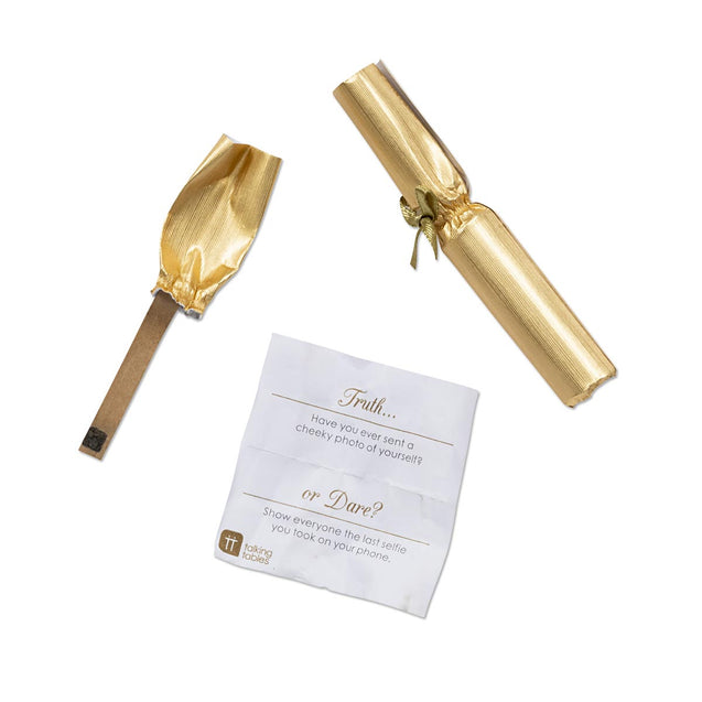 Mini Gold Medallion Decorations for Table Party Favor Crackers