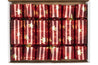 Christmas Crackers Gold Red Table Decorations Party Favor Poppers